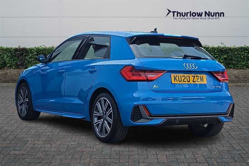 Audi A1 1.0 Tfsi 30 S Line Sportback Eur KU20ZZM Blue #5