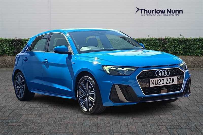 Audi A1 1.0 Tfsi 30 S Line Sportback Eur Blue
