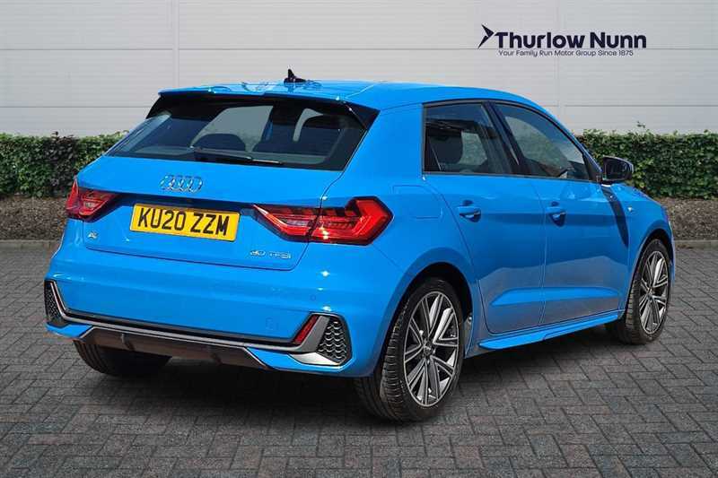 Audi A1 1.0 Tfsi 30 S Line Sportback Eur KU20ZZM Blue #3