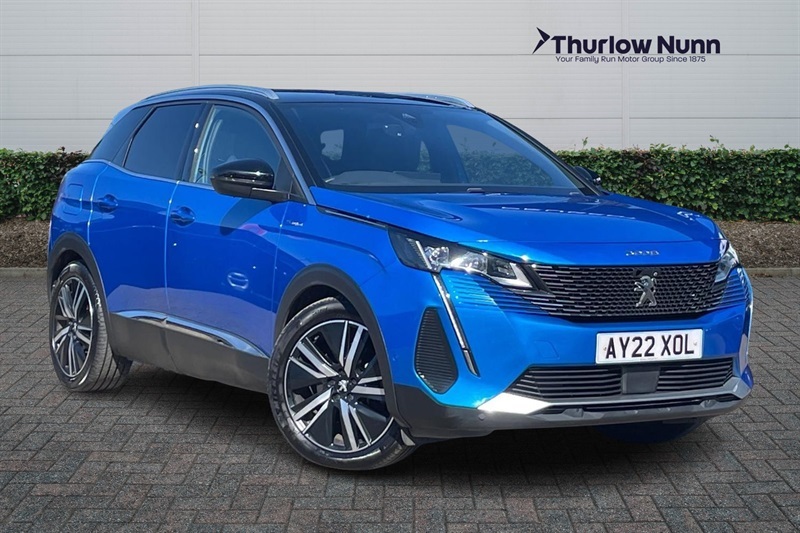 Peugeot 3008 1.6 13.2Kwh Gt Suv Plug-in Hybrid E-eat Blue