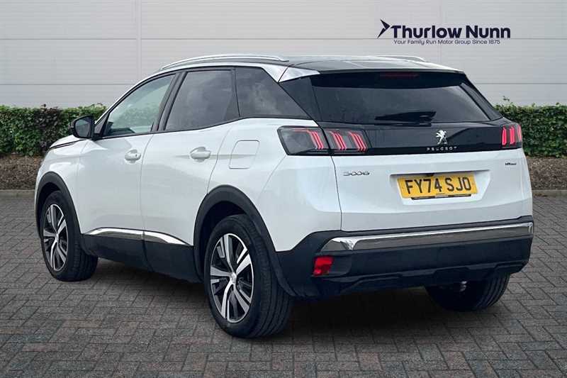 Peugeot 3008 1.6 12.4Kwh Allure Suv Plug-in Hybrid E FY74SJO White #5