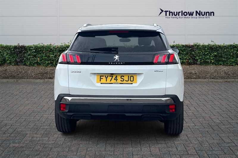 Peugeot 3008 1.6 12.4Kwh Allure Suv Plug-in Hybrid E FY74SJO White #4