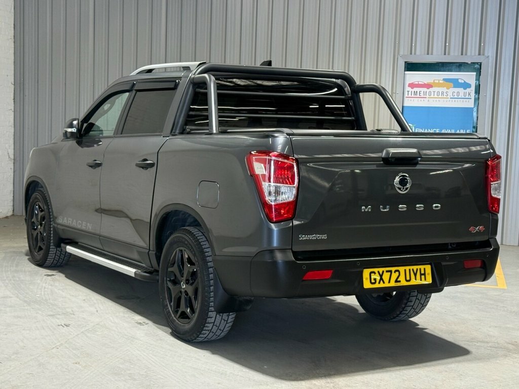 SsangYong Musso 2.2L Saracen GX72UYH Grey #2