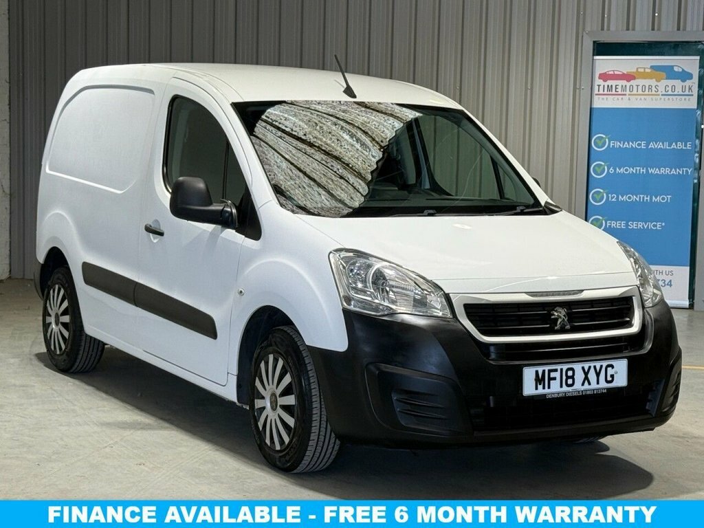 Peugeot Partner 1.6L Professional White