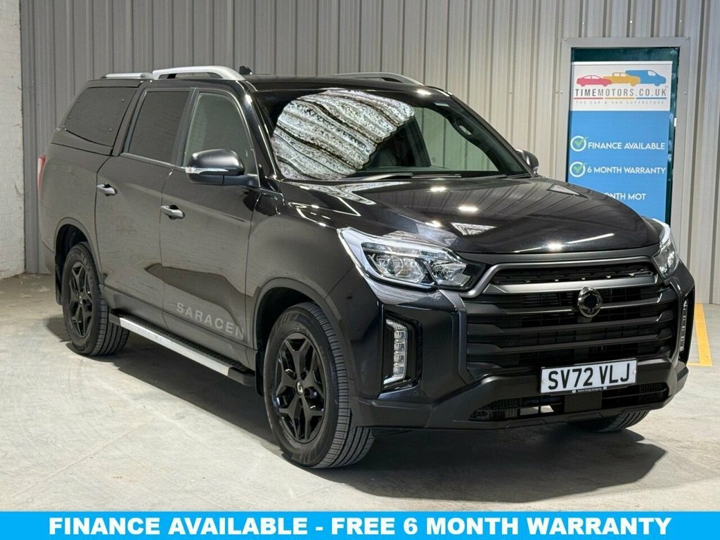 SsangYong Musso 2.2L Saracen Black