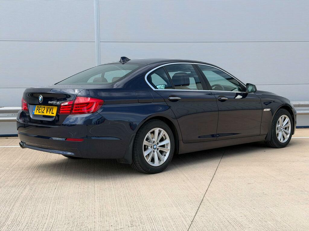 BMW 5 Series 2.0 525D Se Steptronic Euro 5 Ss Blue #6