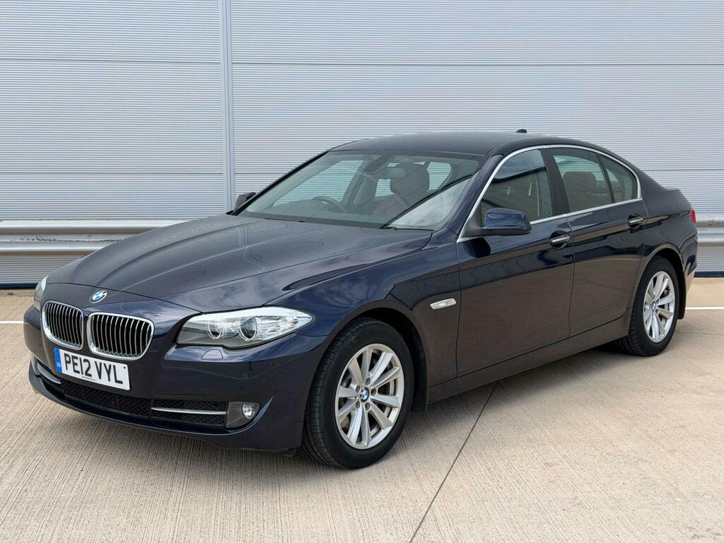 BMW 5 Series 2.0 525D Se Steptronic Euro 5 Ss Blue #3