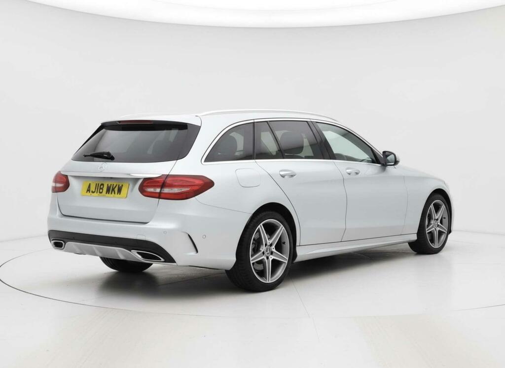 Mercedes-Benz C Class 2.1 C220d Amg Line Premium Plus G-tronic 4Matic AJ18WKW Silver #4