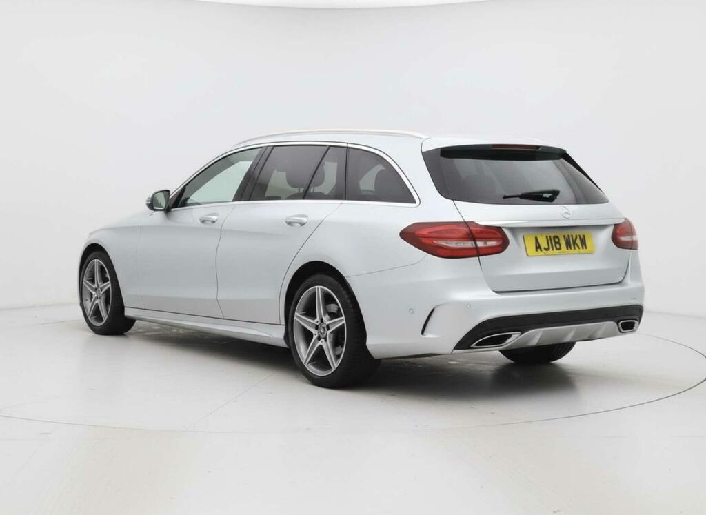 Mercedes-Benz C Class 2.1 C220d Amg Line Premium Plus G-tronic 4Matic AJ18WKW Silver #5