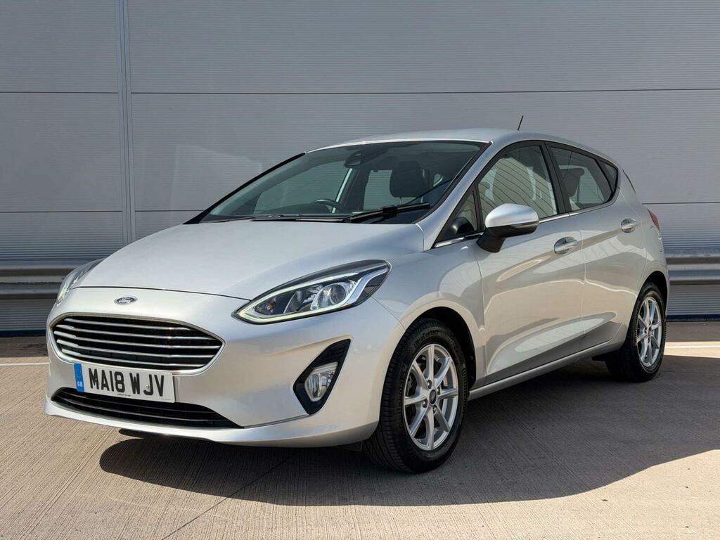 Ford Fiesta 1.1 Ti-vct Zetec Euro 6 Ss MA18WJV Silver #2