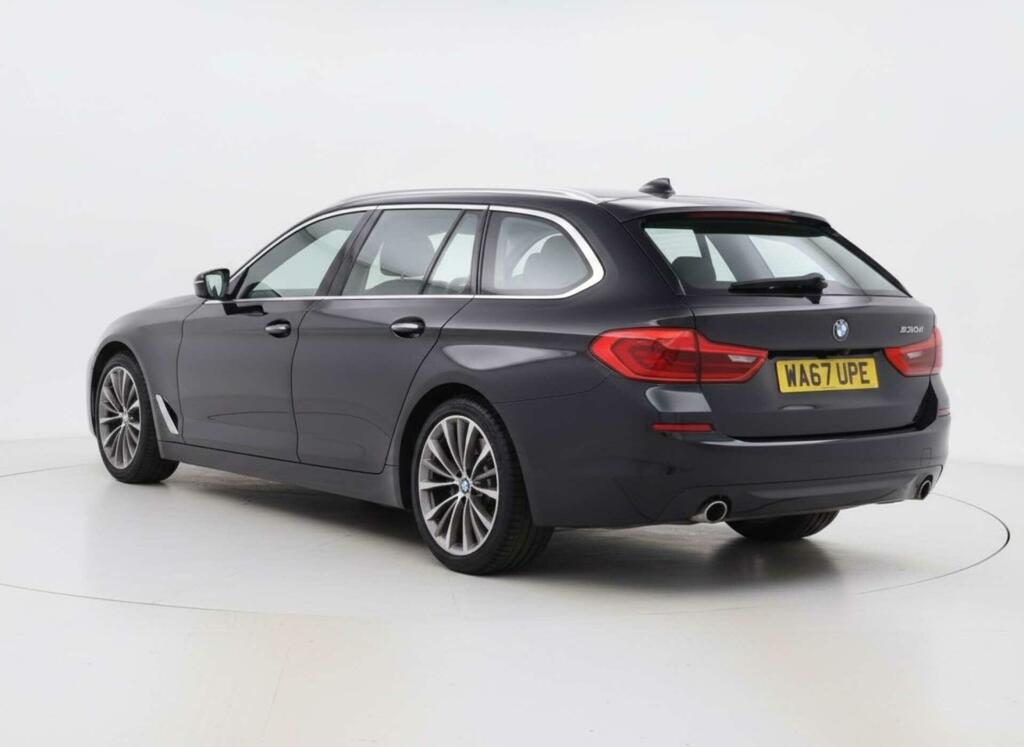 BMW 5 Series Se WA67UPE Black #3