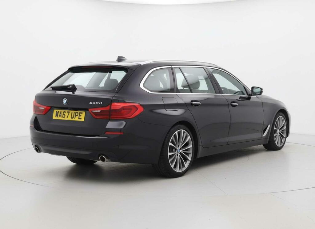 BMW 5 Series Se WA67UPE Black #4