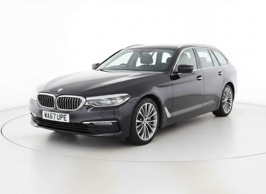 BMW 5 Series Se WA67UPE Black #2