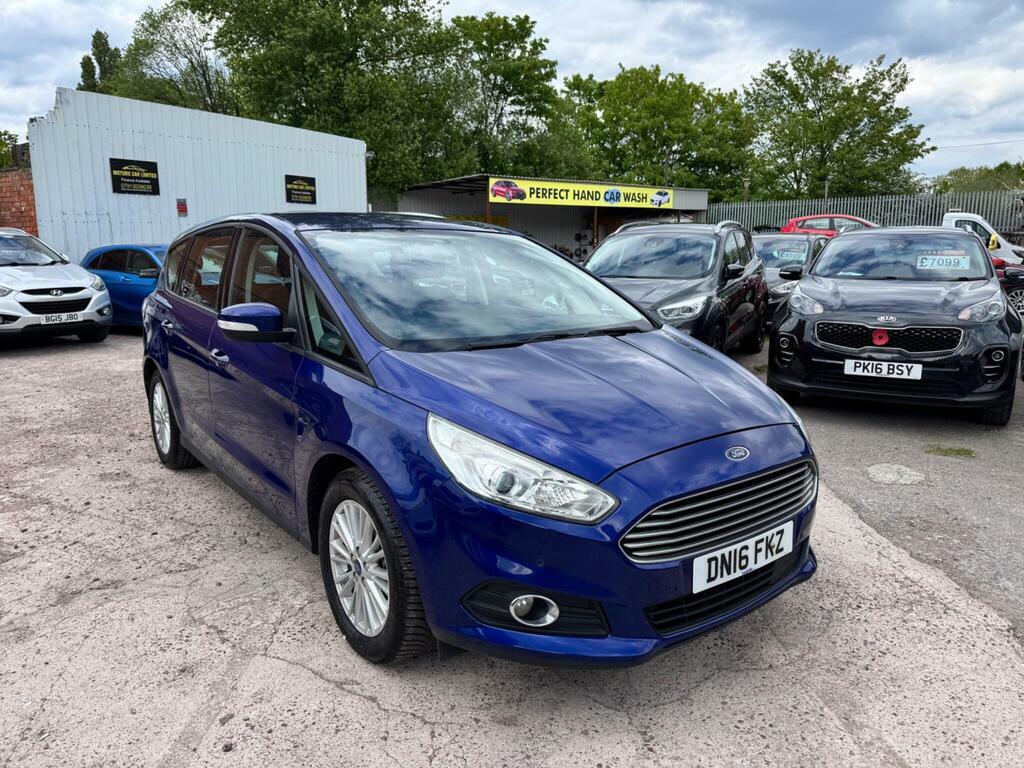 Ford S-Max 2.0 Tdci Zetec Powershift Euro 6 S S Blue