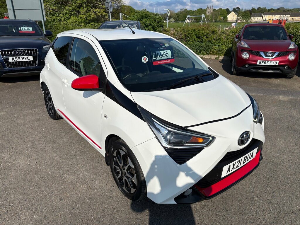 Toyota Aygo 1.0 Vvt-i X-trend Hatchback Euro AX21BUA White #5