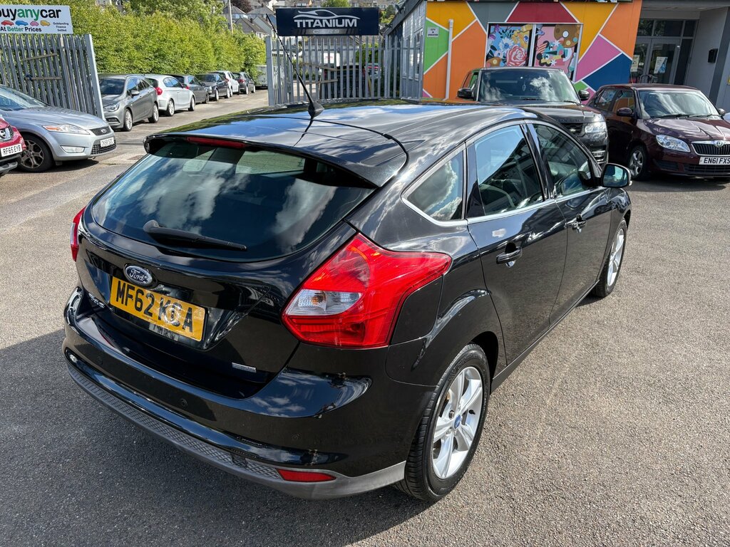 Ford Focus 1.6 Tdci Zetec Hatchback Euro 5 MF62KCA Black #5