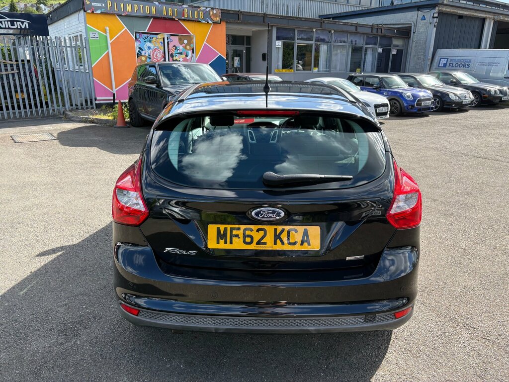 Ford Focus 1.6 Tdci Zetec Hatchback Euro 5 MF62KCA Black #6