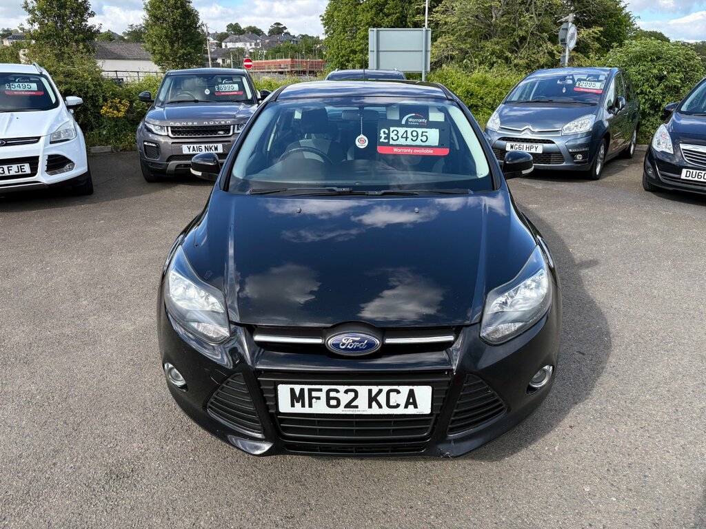 Ford Focus 1.6 Tdci Zetec Hatchback Euro 5 MF62KCA Black #2