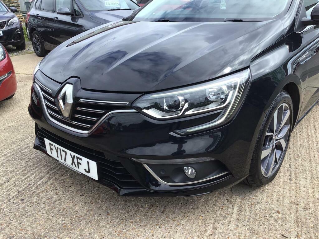 Renault Megane 1.6 Dci Dynamique S Nav Euro 6 S S FY17XFJ Black #5