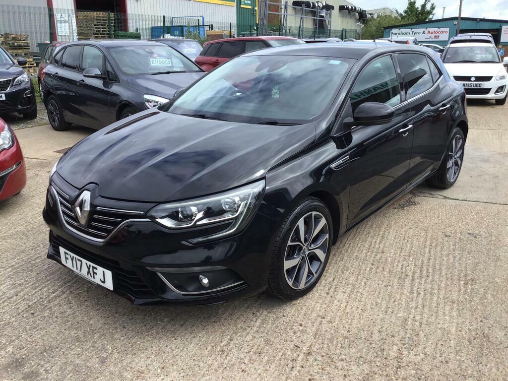 Renault Megane 1.6 Dci Dynamique S Nav Euro 6 S S FY17XFJ Black #4