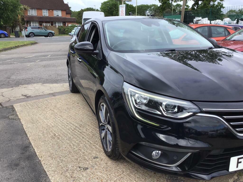 Renault Megane 1.6 Dci Dynamique S Nav Euro 6 S S FY17XFJ Black #3
