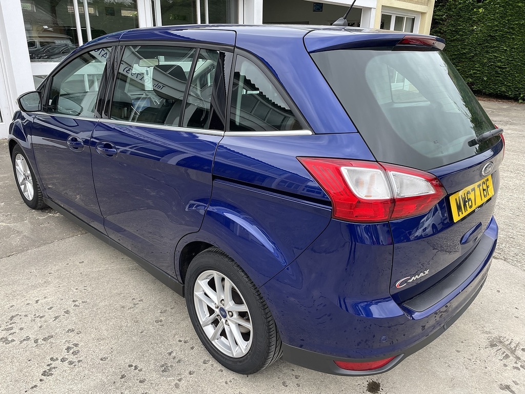 Ford Grand C-Max T Ecoboost Zetec U425 Ulez MW67TGF Blue #4