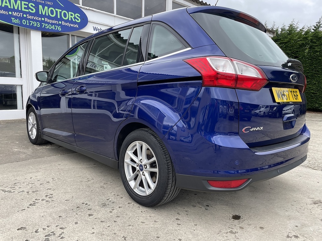 Ford Grand C-Max T Ecoboost Zetec U425 Ulez MW67TGF Blue #5