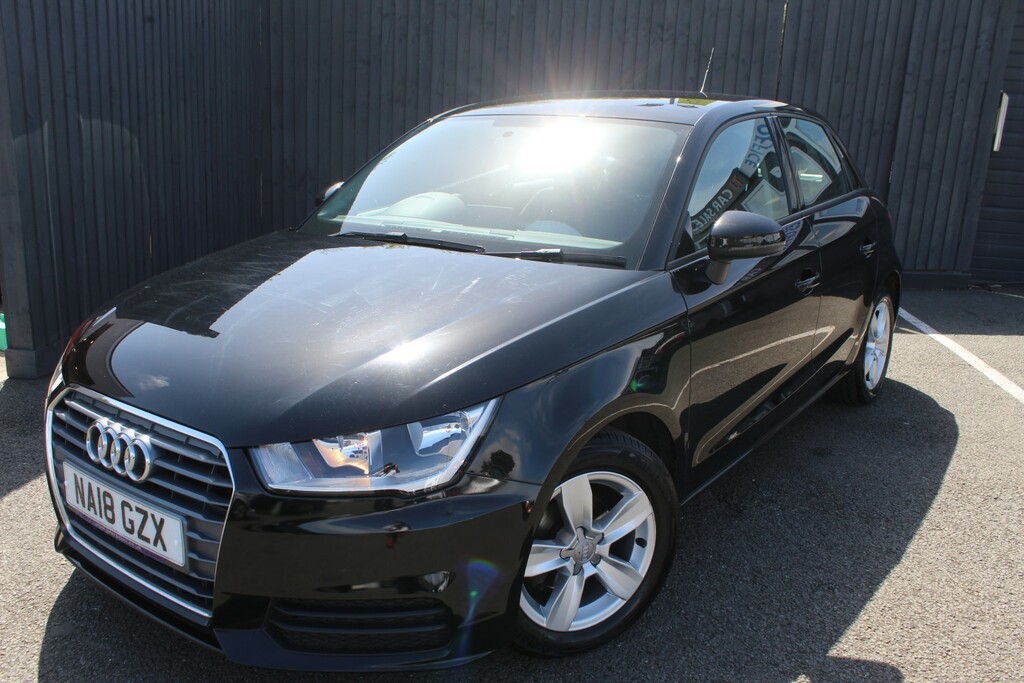 Audi A1 Hatchback 1.0 Tfsi Se 2018 NA18GZX Black #2