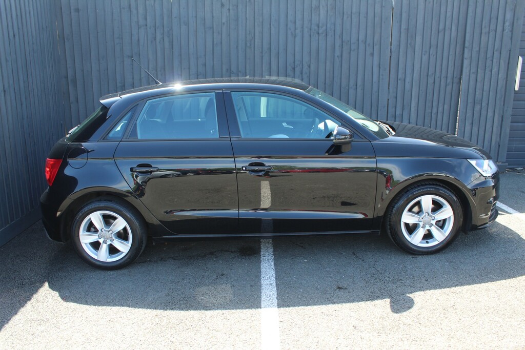 Audi A1 Hatchback 1.0 Tfsi Se 2018 NA18GZX Black #6