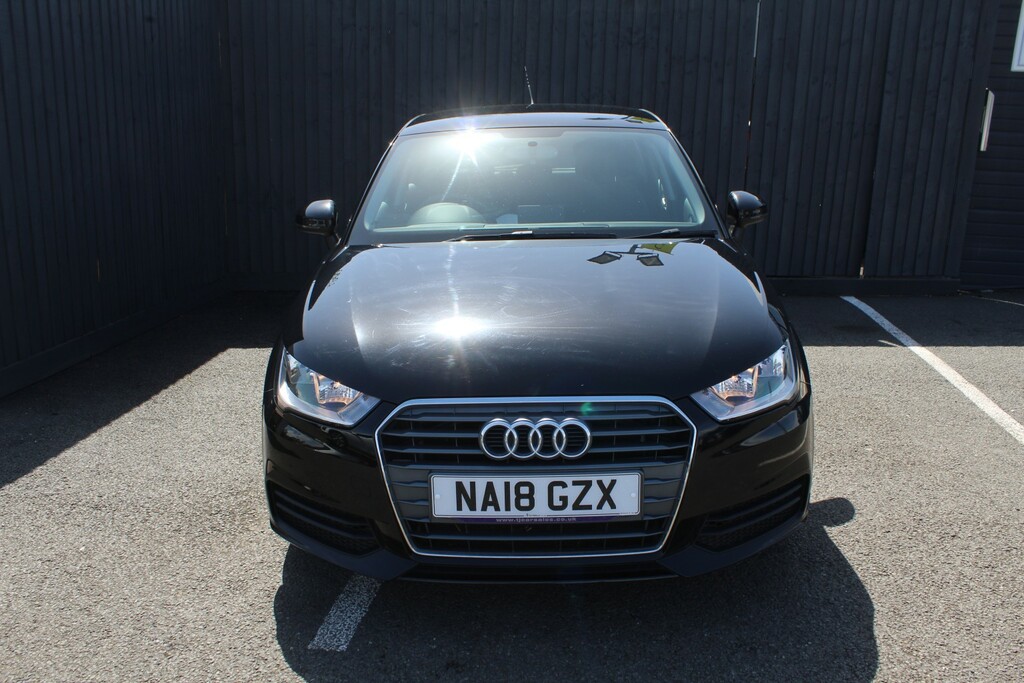Audi A1 Hatchback 1.0 Tfsi Se 2018 NA18GZX Black #3