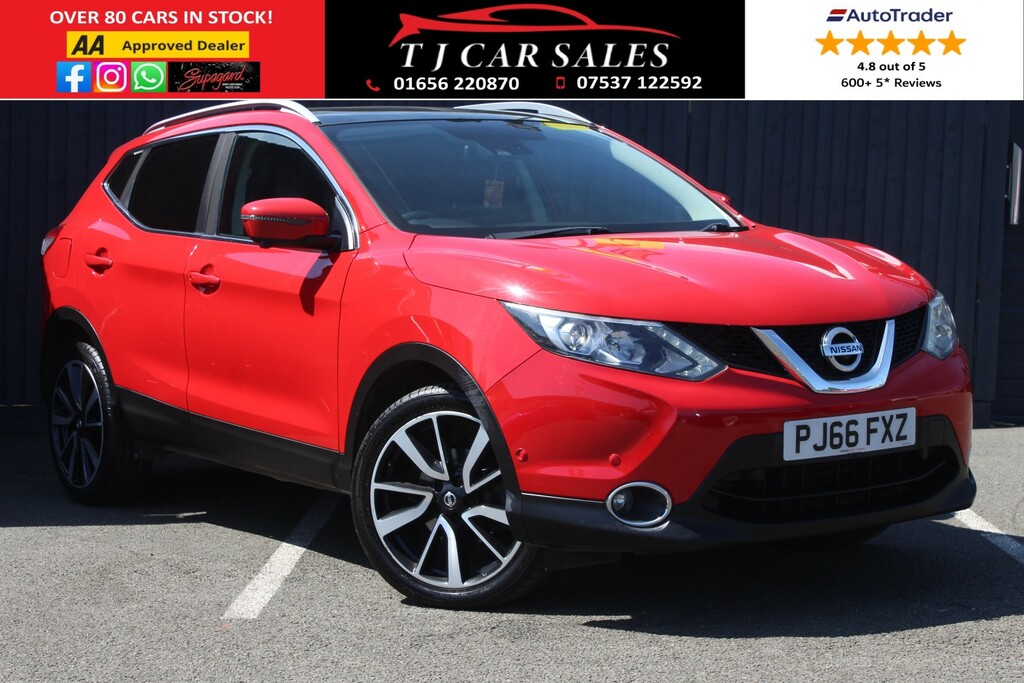 Nissan Qashqai Suv 1.5 Dci Tekna 2016 Red