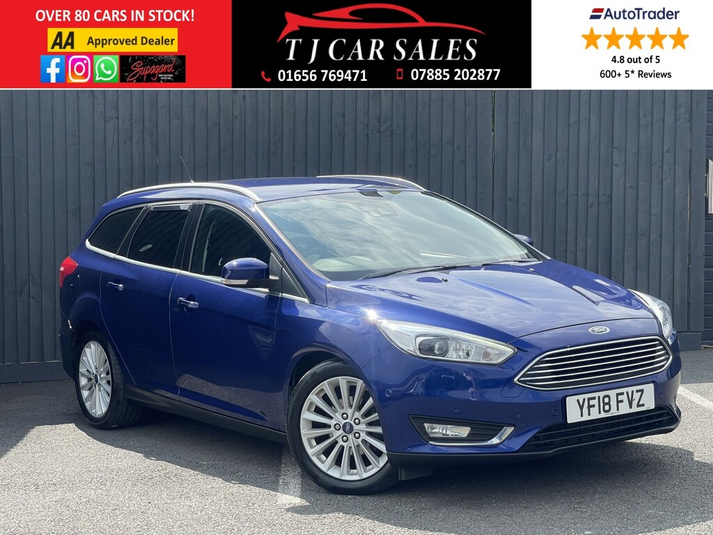 Ford Focus Estate 1.5 Tdci Titanium X 2018 Blue