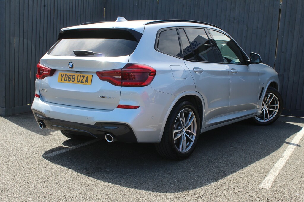 BMW X3 Suv 2.0 X3 Xdrive20d M Sport 2018 YD68UZA Silver #6