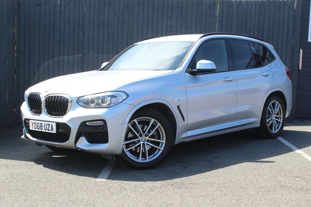 BMW X3 Suv 2.0 X3 Xdrive20d M Sport 2018 YD68UZA Silver #3