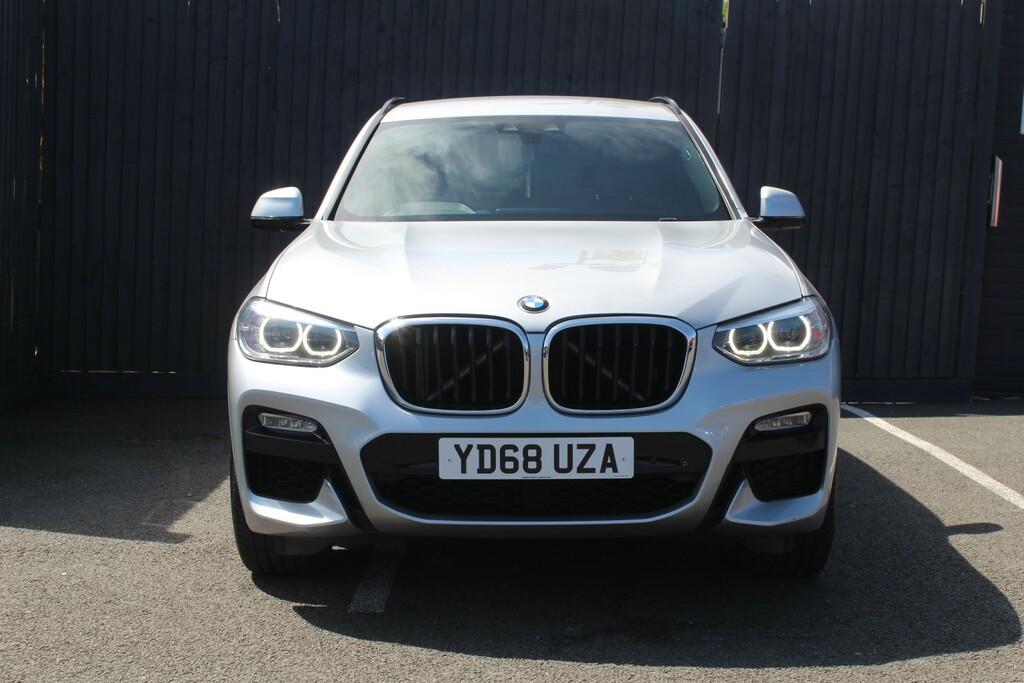BMW X3 Suv 2.0 X3 Xdrive20d M Sport 2018 YD68UZA Silver #2