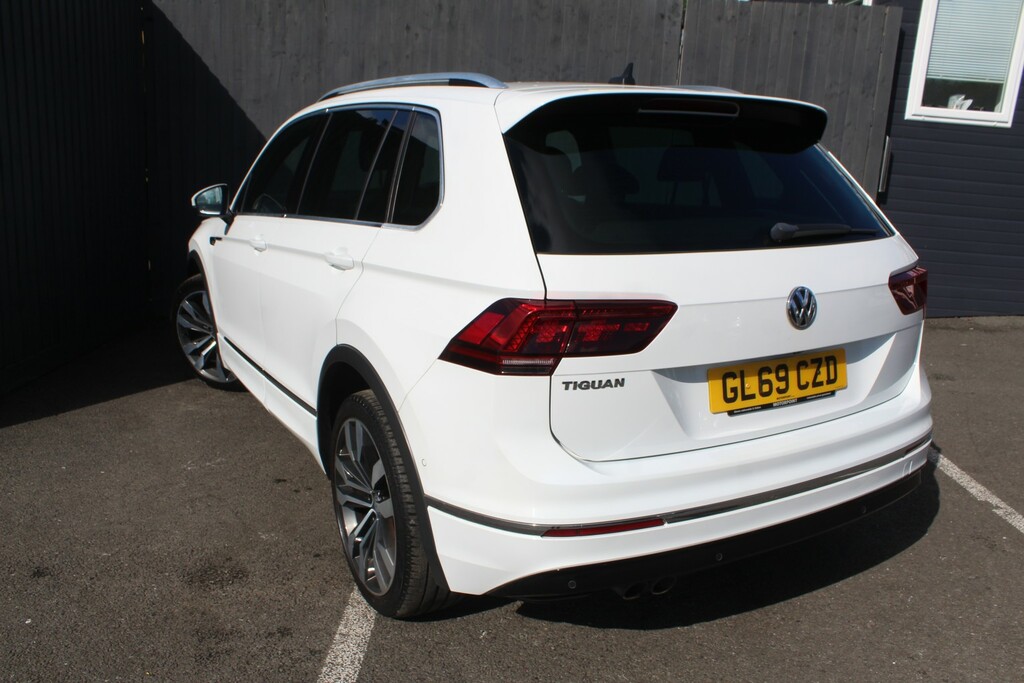 Volkswagen Tiguan Suv 2.0 Tdi R-line Tech 2019 GL69CZD White #2