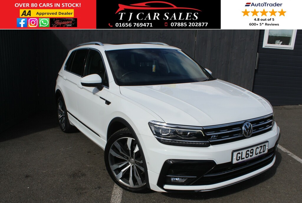 Volkswagen Tiguan Suv 2.0 Tdi R-line Tech 2019 White