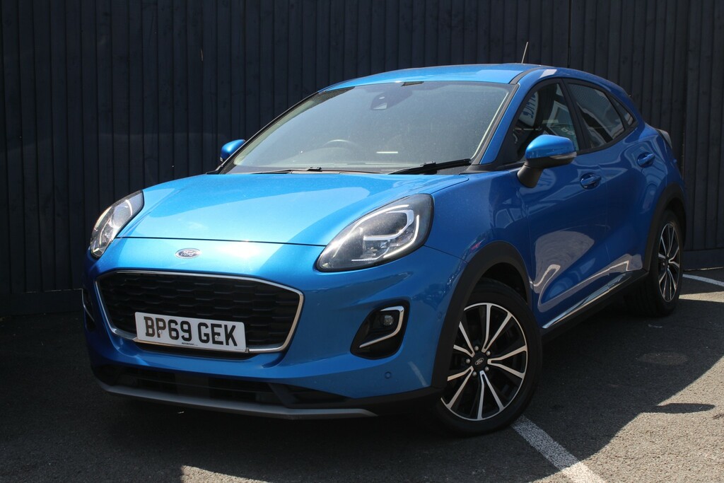 Ford Puma Suv 1.0 T Ecoboost Mhev Titanium 2020 BP69GEK Blue #3