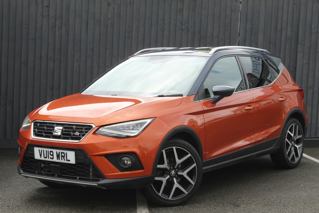 Seat Arona Suv 1.0 Tsi Fr Sport 2019 VU19WRL Orange #3