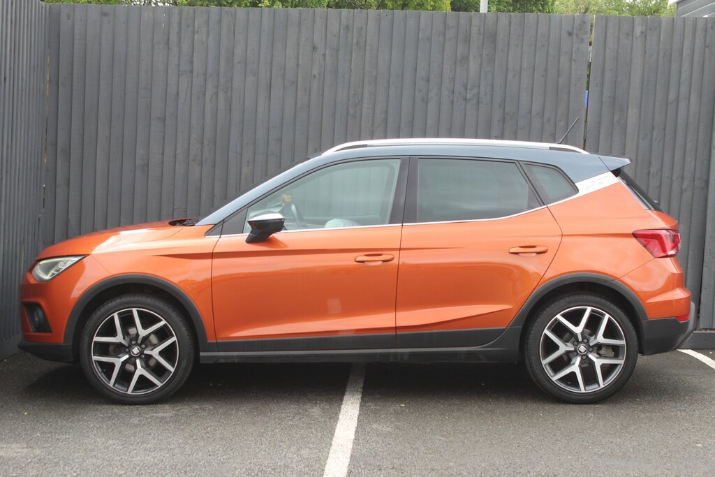 Seat Arona Suv 1.0 Tsi Fr Sport 2019 VU19WRL Orange #2