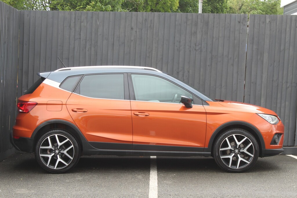 Seat Arona Suv 1.0 Tsi Fr Sport 2019 VU19WRL Orange #5