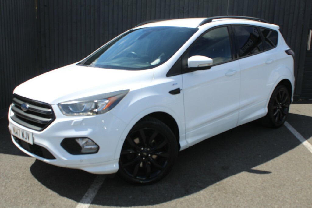 Ford Kuga Suv 2.0 Tdci Ecoblue St-line 2017 MA17WJV White #3