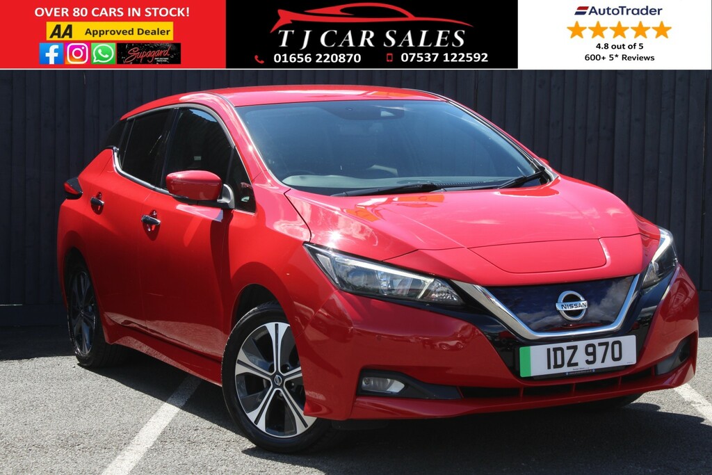Nissan Leaf Hatchback 62Kwh E N-connecta 2021 Red