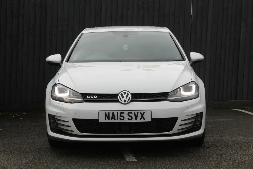 Volkswagen Golf Hatchback 2.0 Tdi Bluemotion Tech Gtd 2015 NA15SVX White #2