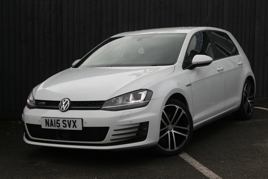 Volkswagen Golf Hatchback 2.0 Tdi Bluemotion Tech Gtd 2015 NA15SVX White #3