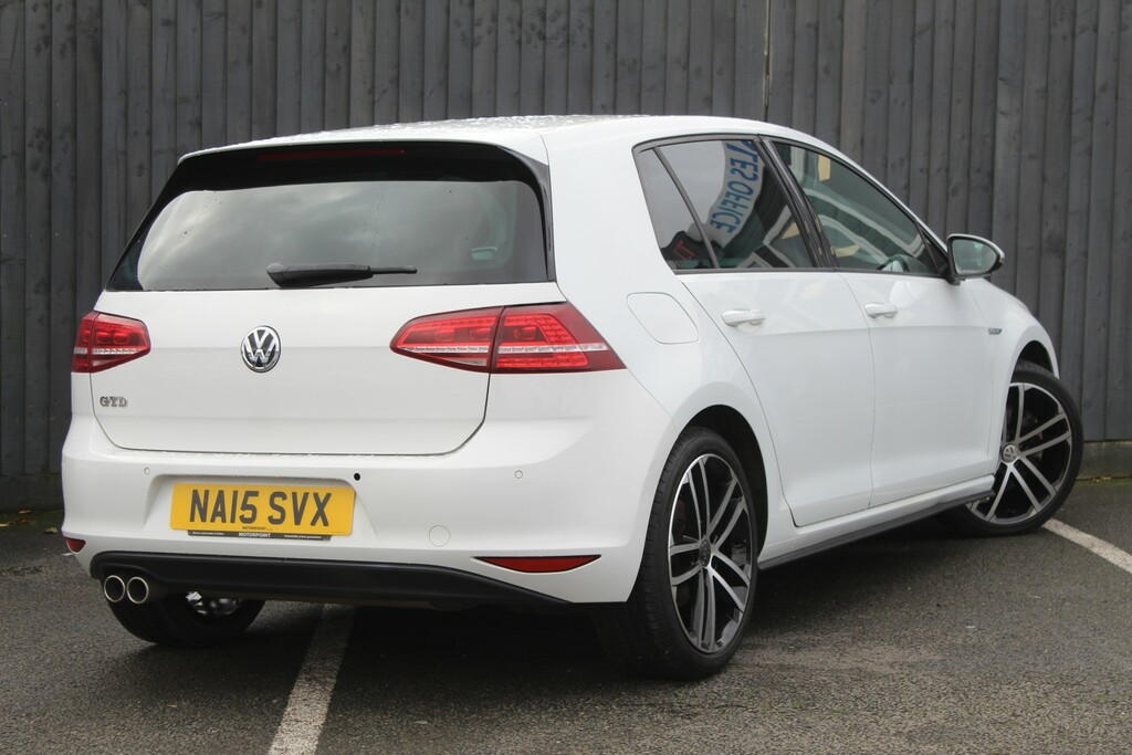 Volkswagen Golf Hatchback 2.0 Tdi Bluemotion Tech Gtd 2015 NA15SVX White #6