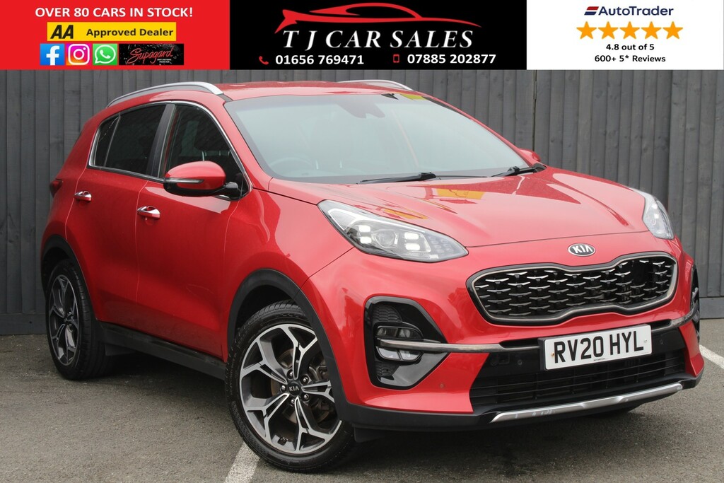 Kia Sportage Suv 1.6 T-gdi Gt-line 2020 Red