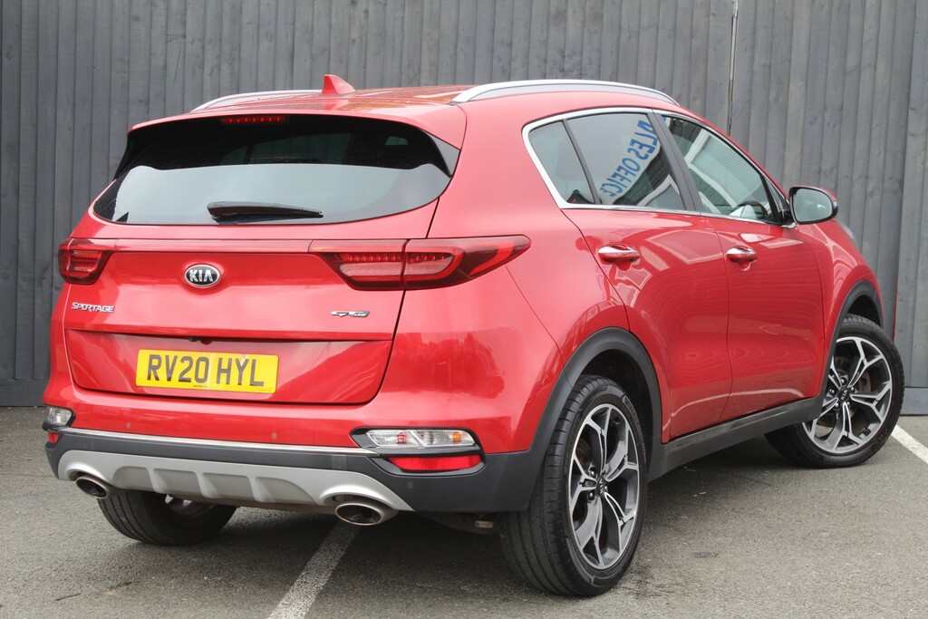 Kia Sportage Suv 1.6 T-gdi Gt-line 2020 RV20HYL Red #6