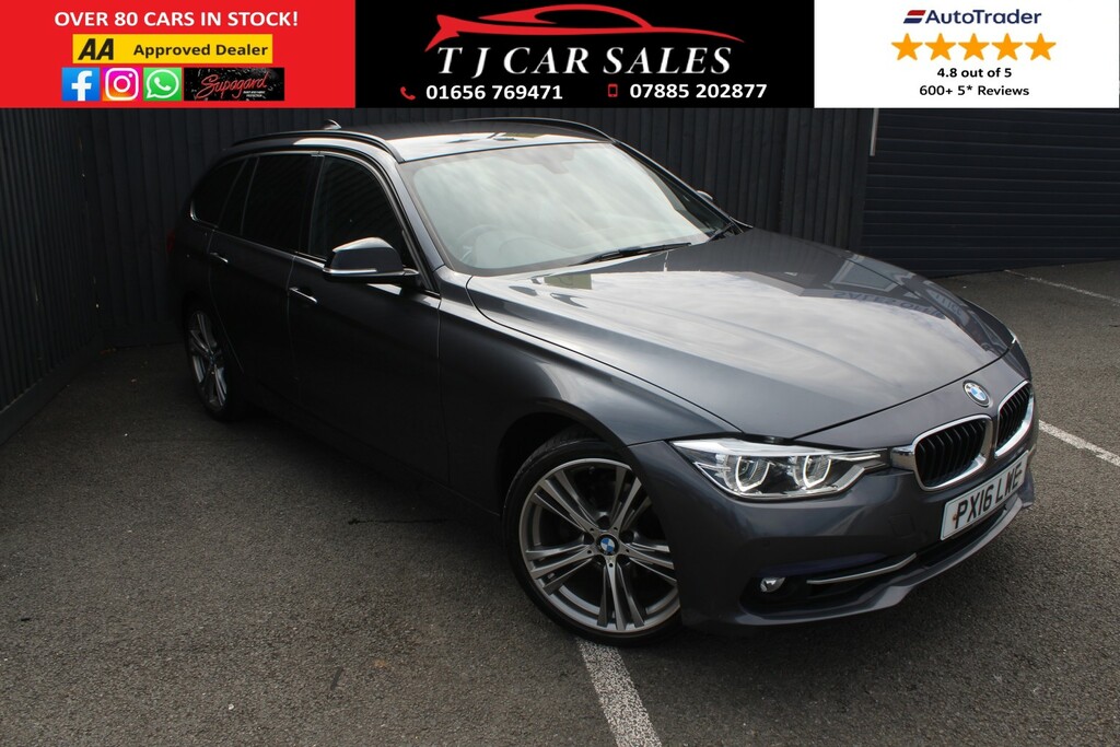 BMW 3 Series Estate 2.0 320D Xdrive Sport Touring 2016 Grey