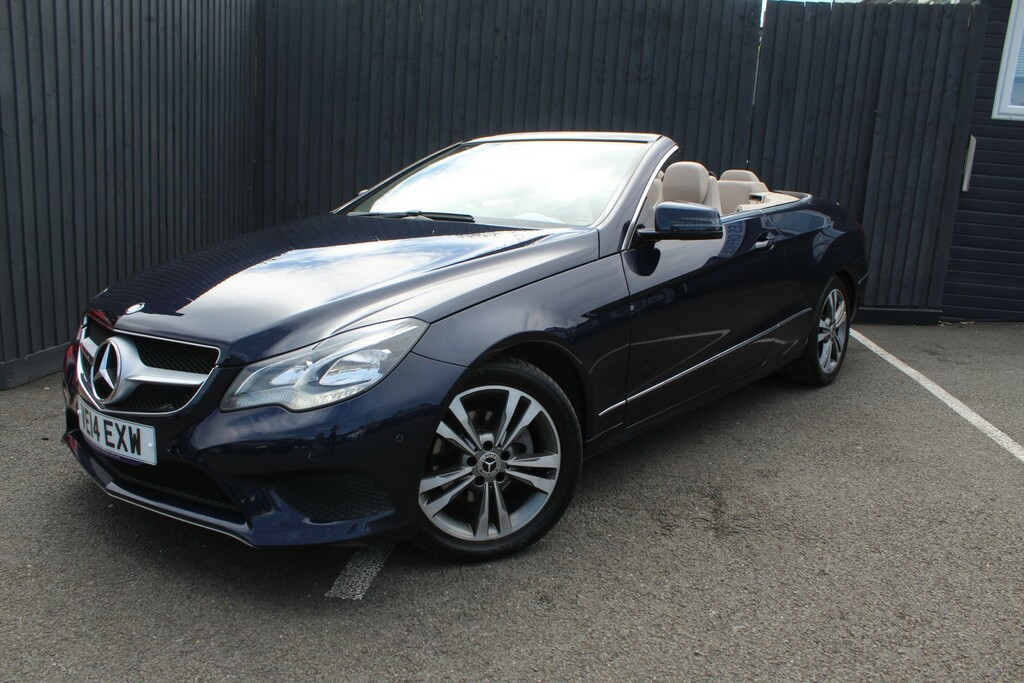 Mercedes-Benz E Class Convertible 2.1 E220 Cdi Se 2014 CF14DAR Blue #3